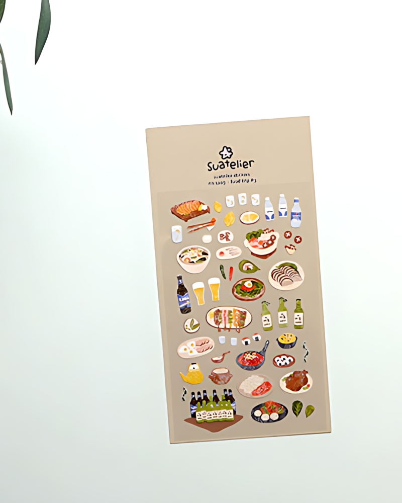 SUATELIER 1109 Food Trip #3 Stickers