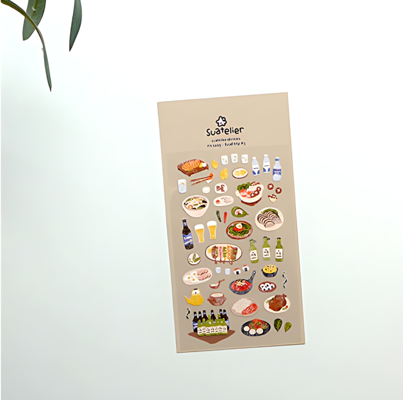 SUATELIER 1109 Food Trip #3 Stickers