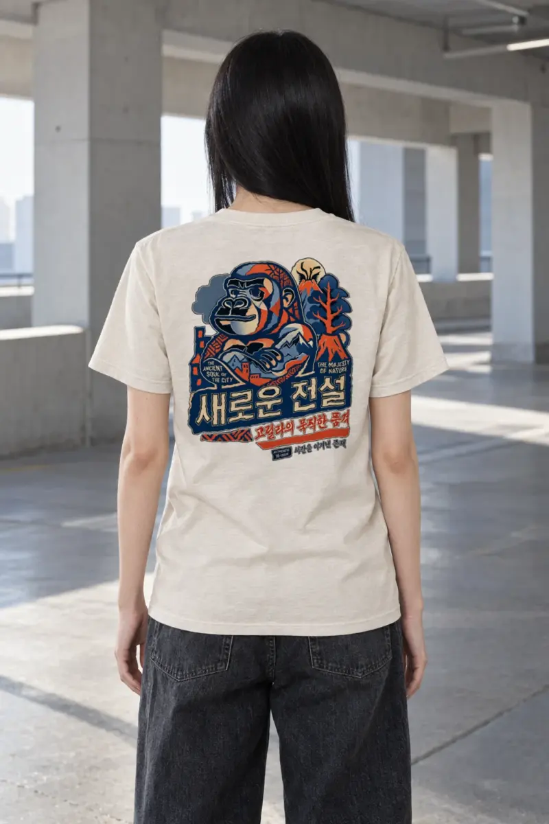 "Ancient Soul" Heavyweight Unisex Crewneck T-shirt