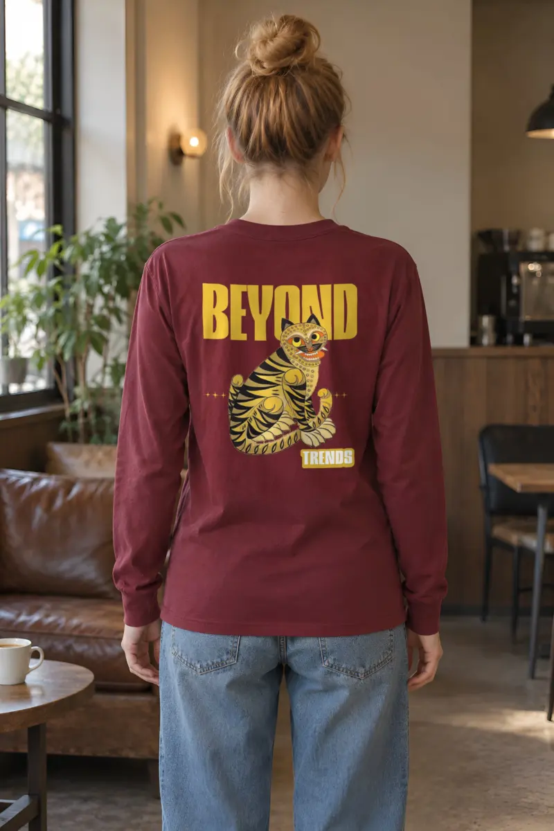"Beyond trends" Unisex Longsleeve T-shirt