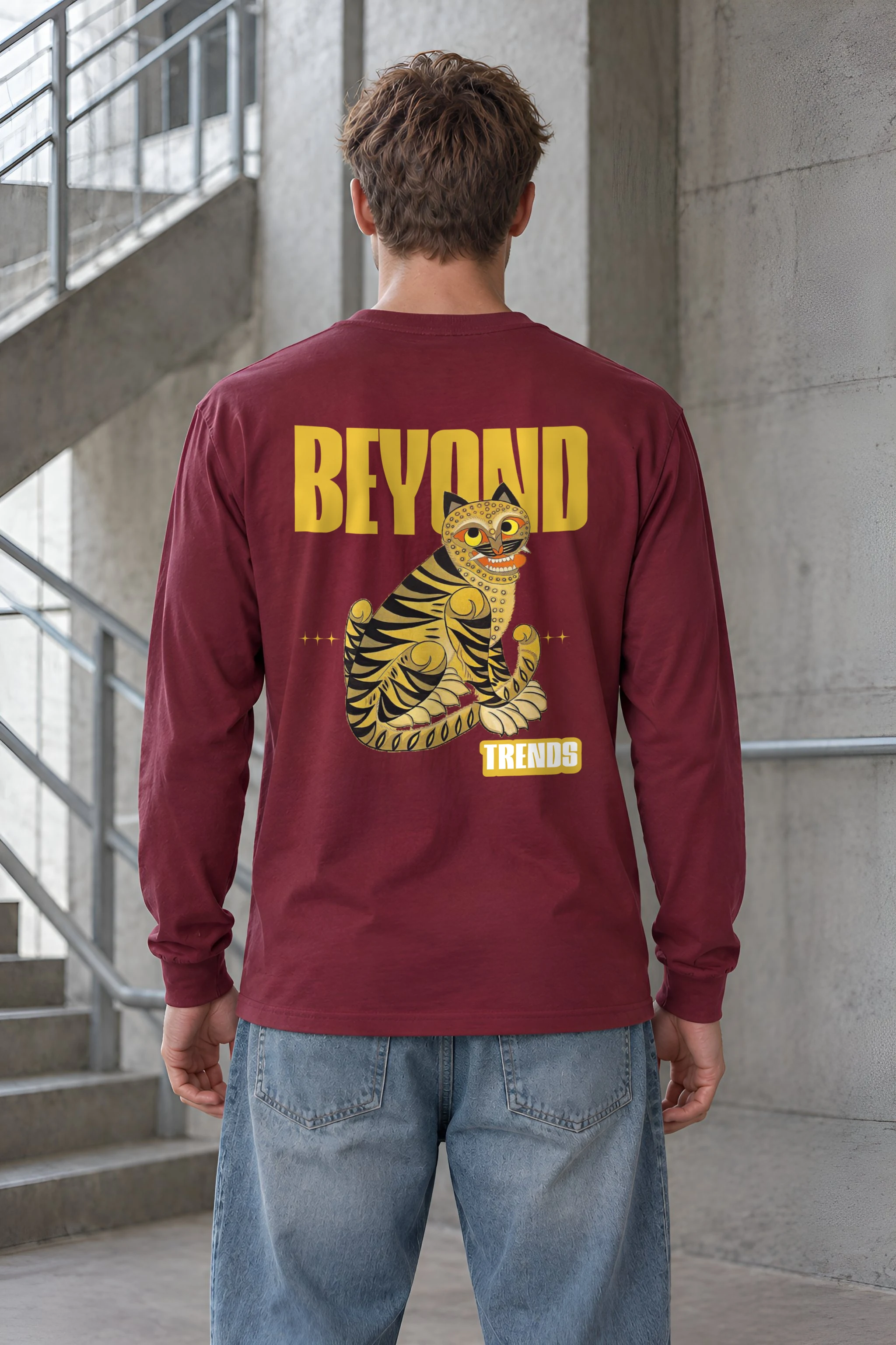 "Beyond trends" Unisex Longsleeve T-shirt