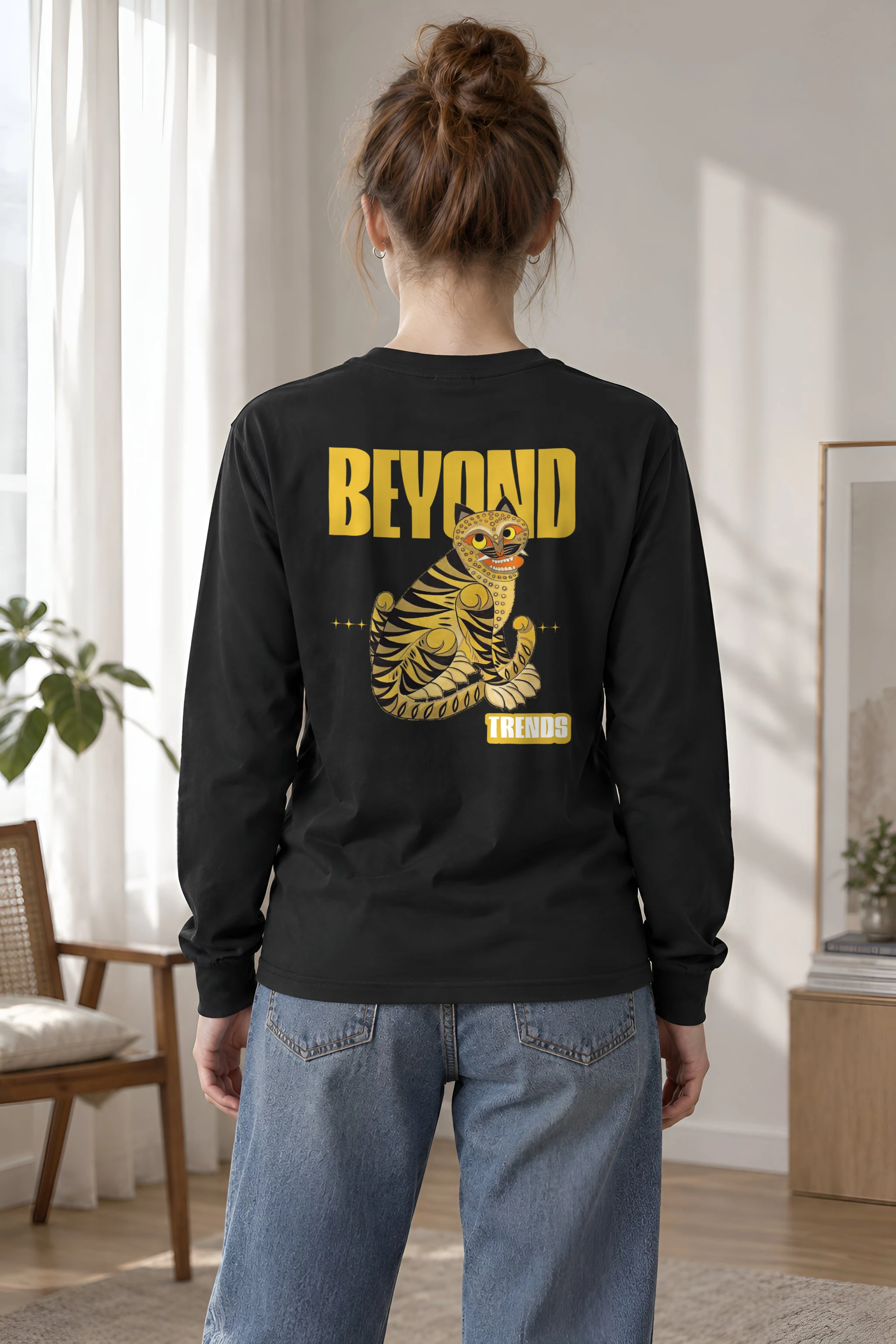 "Beyond trends" Unisex Longsleeve T-shirt