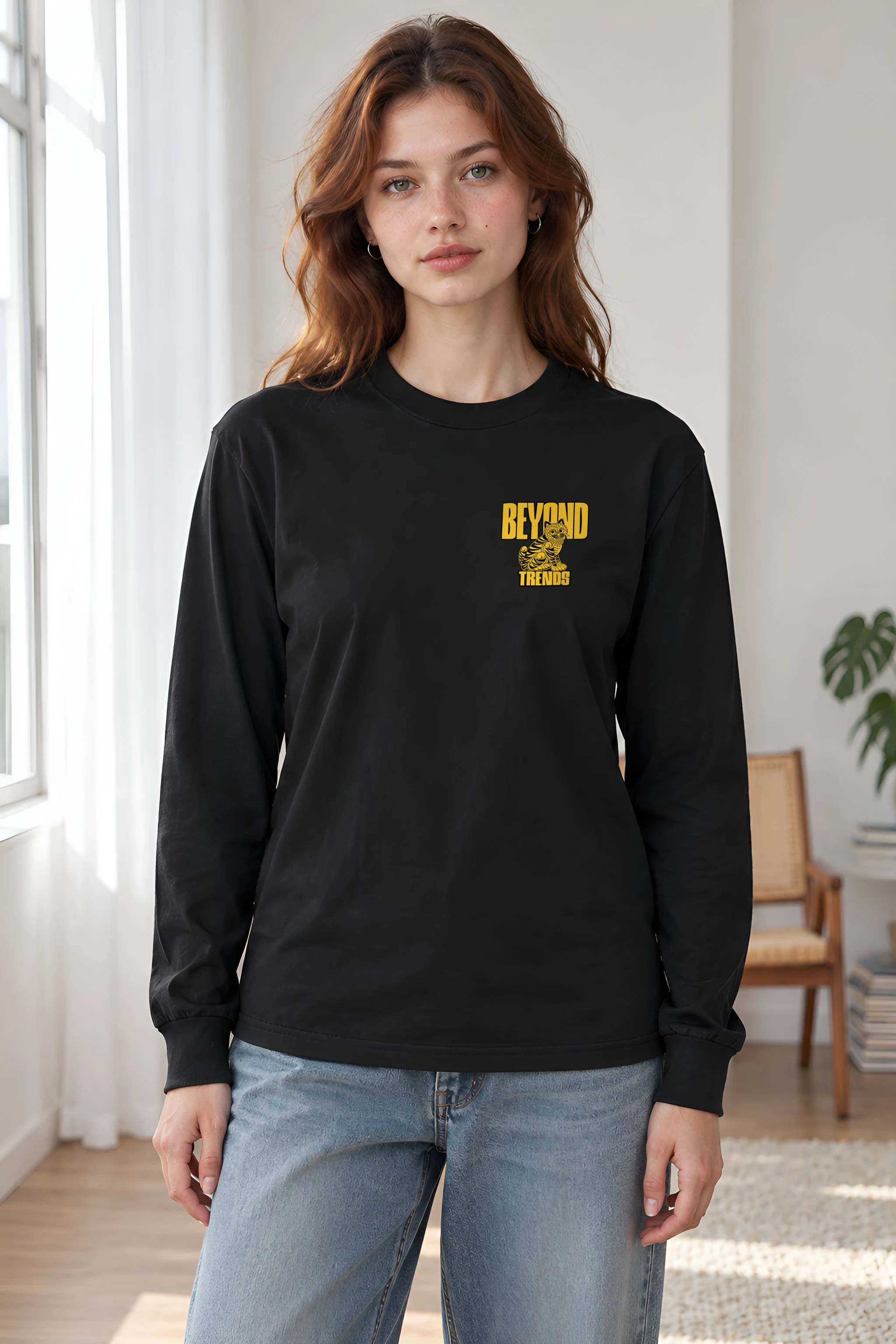 "Beyond trends" Unisex Longsleeve T-shirt