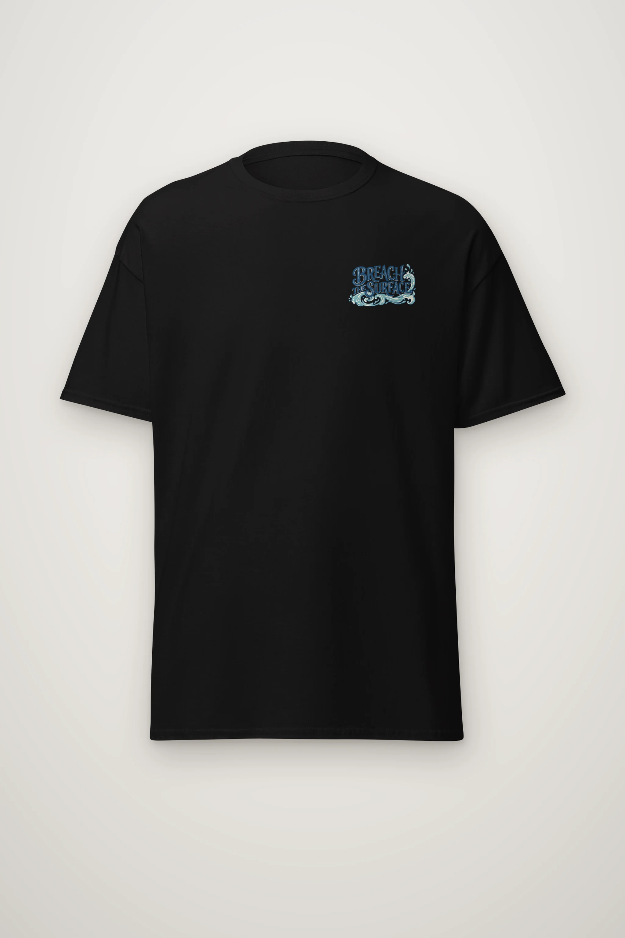"Breach The Surface" Heavyweight Unisex Crewneck T-shirt