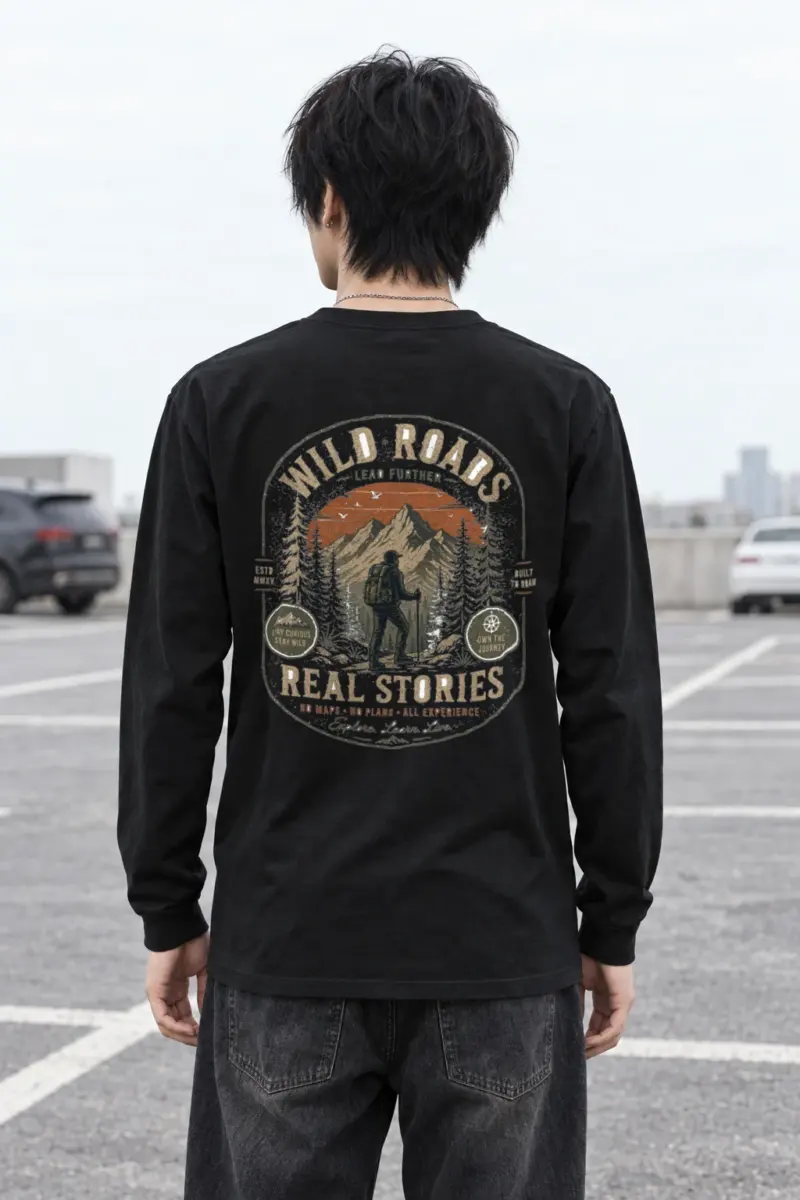 "Built To Roam" Unisex Longsleeve T-shirt