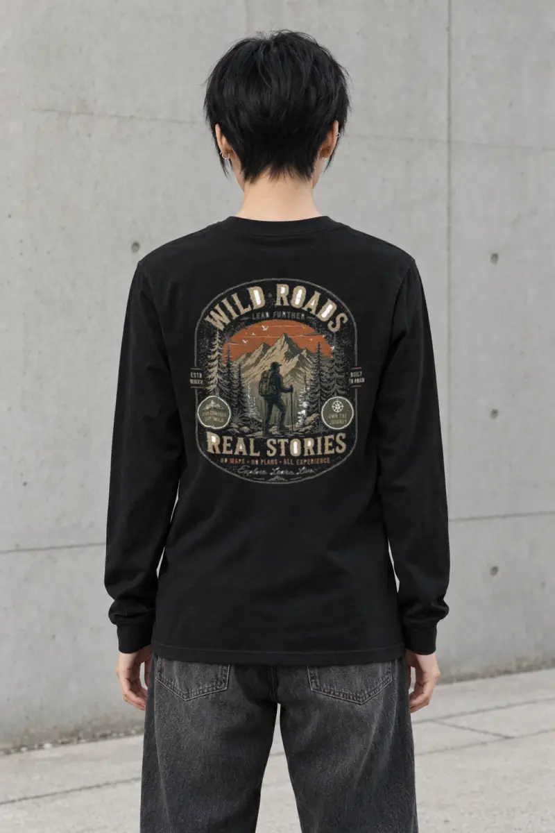 "Built To Roam" Unisex Longsleeve T-shirt