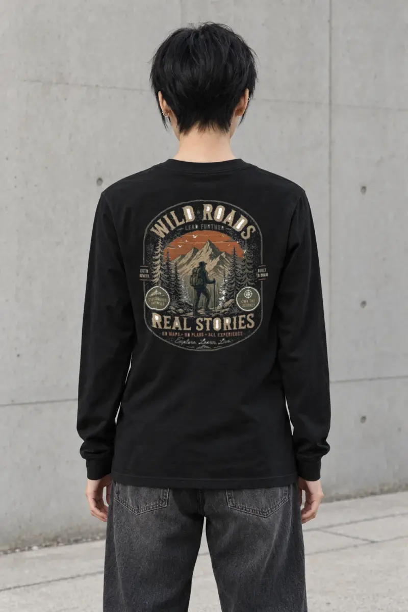 "Built To Roam" Unisex Longsleeve T-shirt