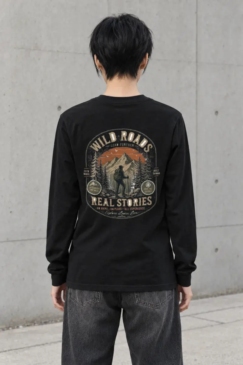 "Built To Roam" Unisex Longsleeve T-shirt