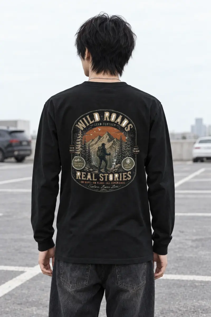 "Built To Roam" Unisex Longsleeve T-shirt