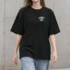 "Chasing Dreams And Tides" Unisex Oversized Heavyweight Crewneck T-Shirt