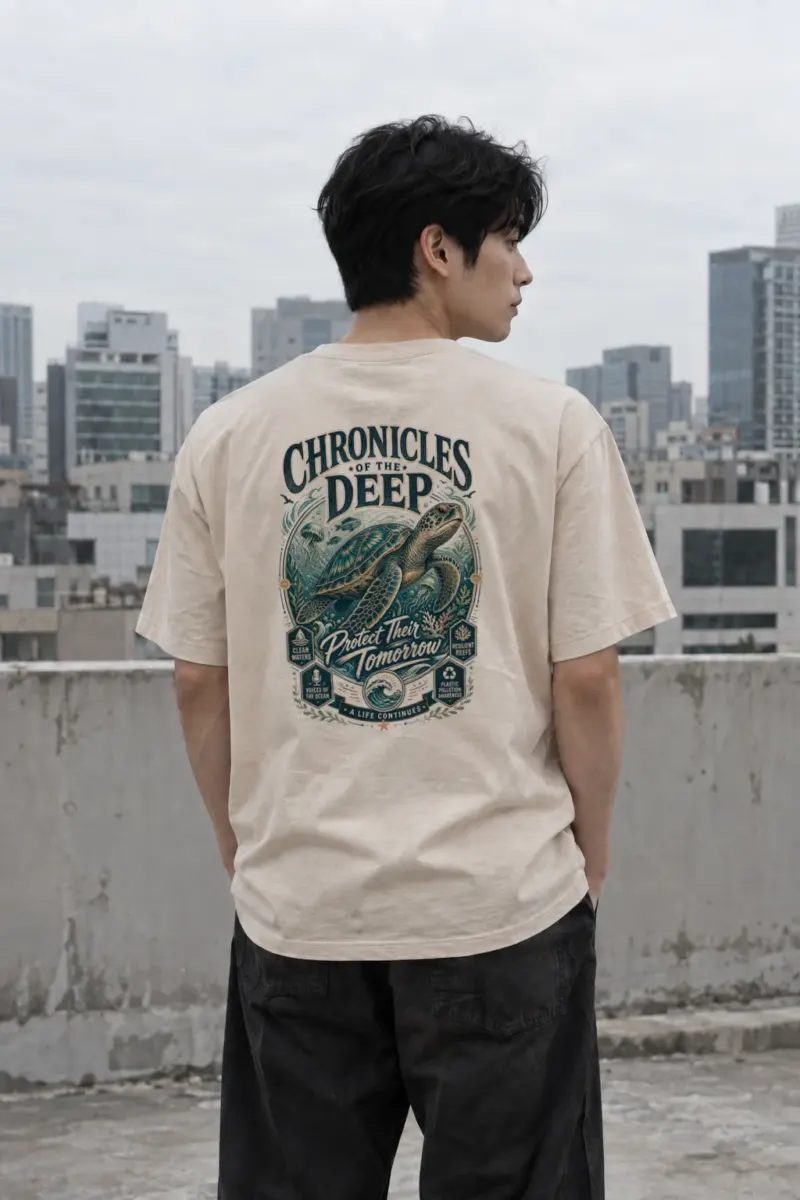 "Chronicles of the deep" Premium Unisex Crewneck T-shirt | Bella + Canvas 3001