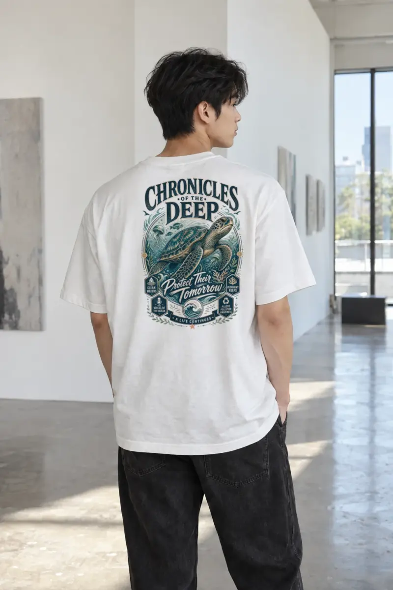 "Chronicles of the deep" Premium Unisex Crewneck T-shirt | Bella + Canvas 3001