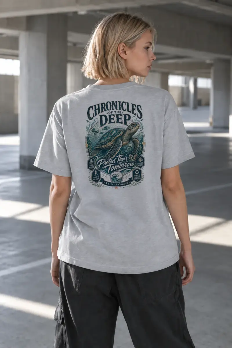“Chronicles of the deep” Premium Unisex Crewneck T-shirt | Bella + Canvas 3001