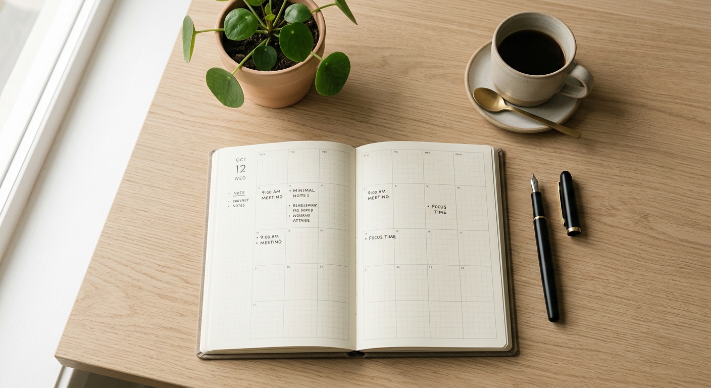 Choosing the Best Planner Planners Calenders for a Minimalist Life