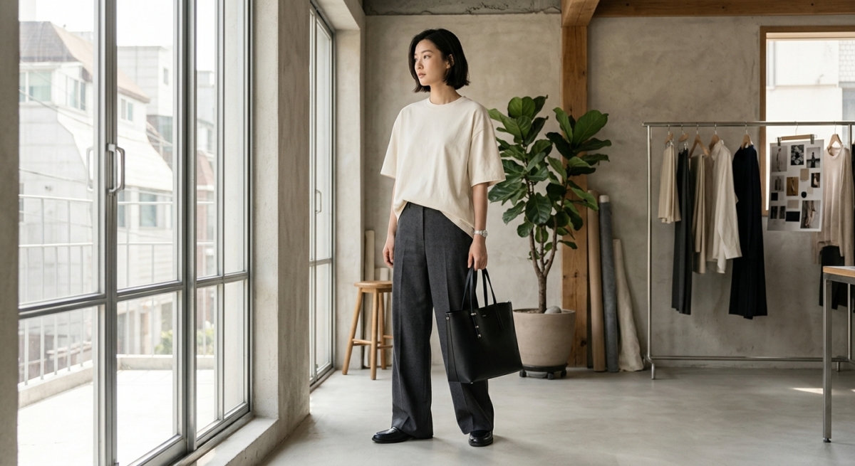 Korean Minimalist Tee Styling: The 2026 Guide to Seoul Style