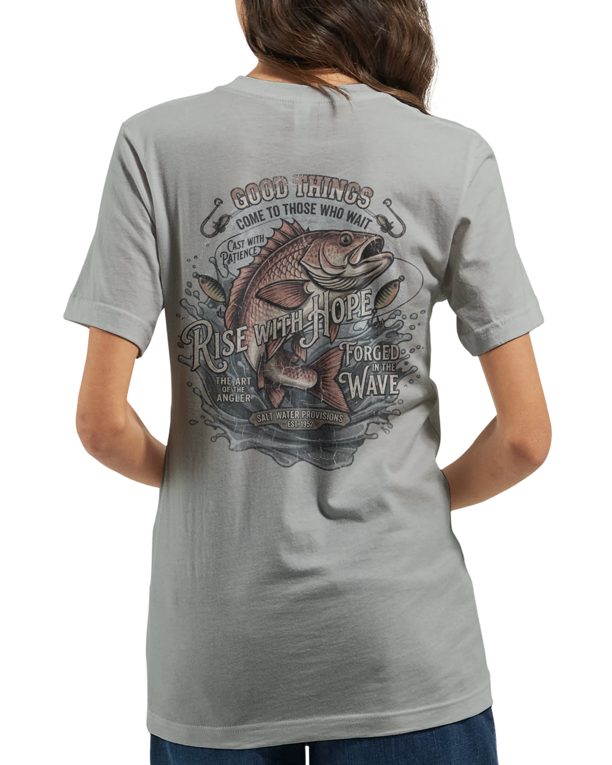 "Rise with hope" Premium Unisex Crewneck T-shirt | Bella + Canvas 3001