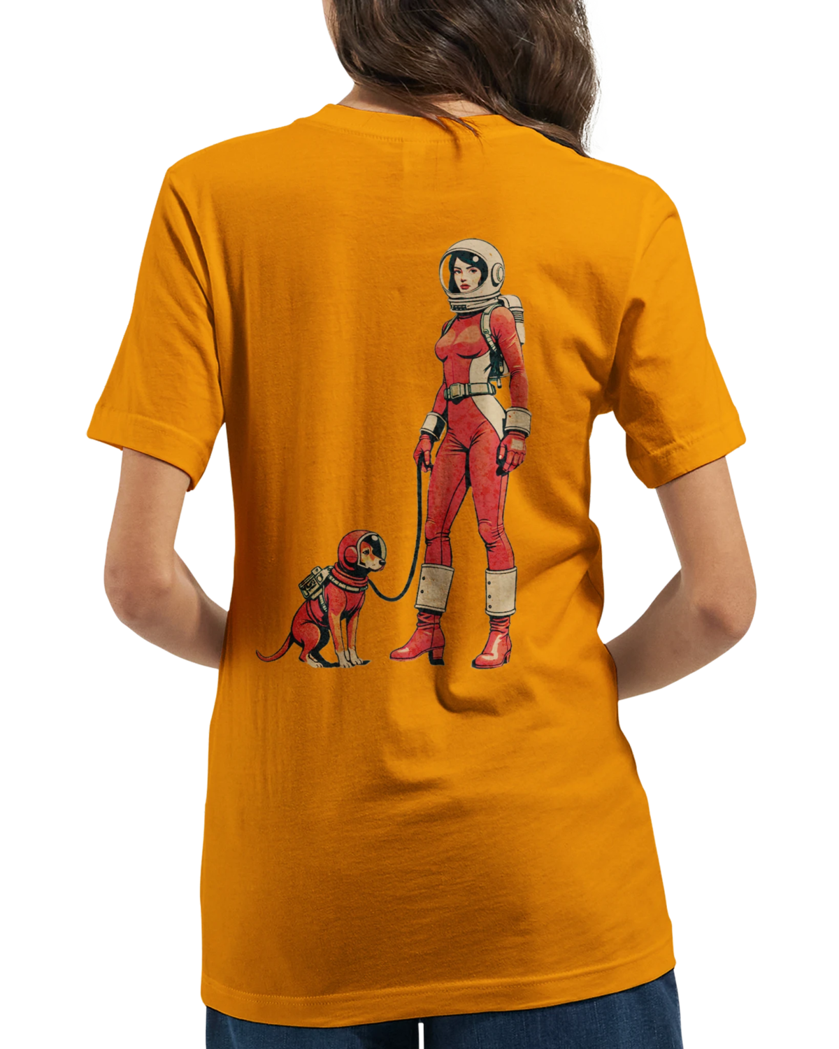 "Cosmic Companions" Premium Unisex Crewneck T-shirt | Bella + Canvas 3001