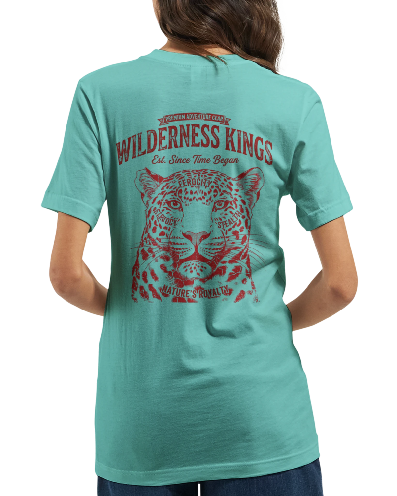 Alternative view of "Wilderness Kings" Premium Unisex Crewneck T-shirt | Bella + Canvas 3001