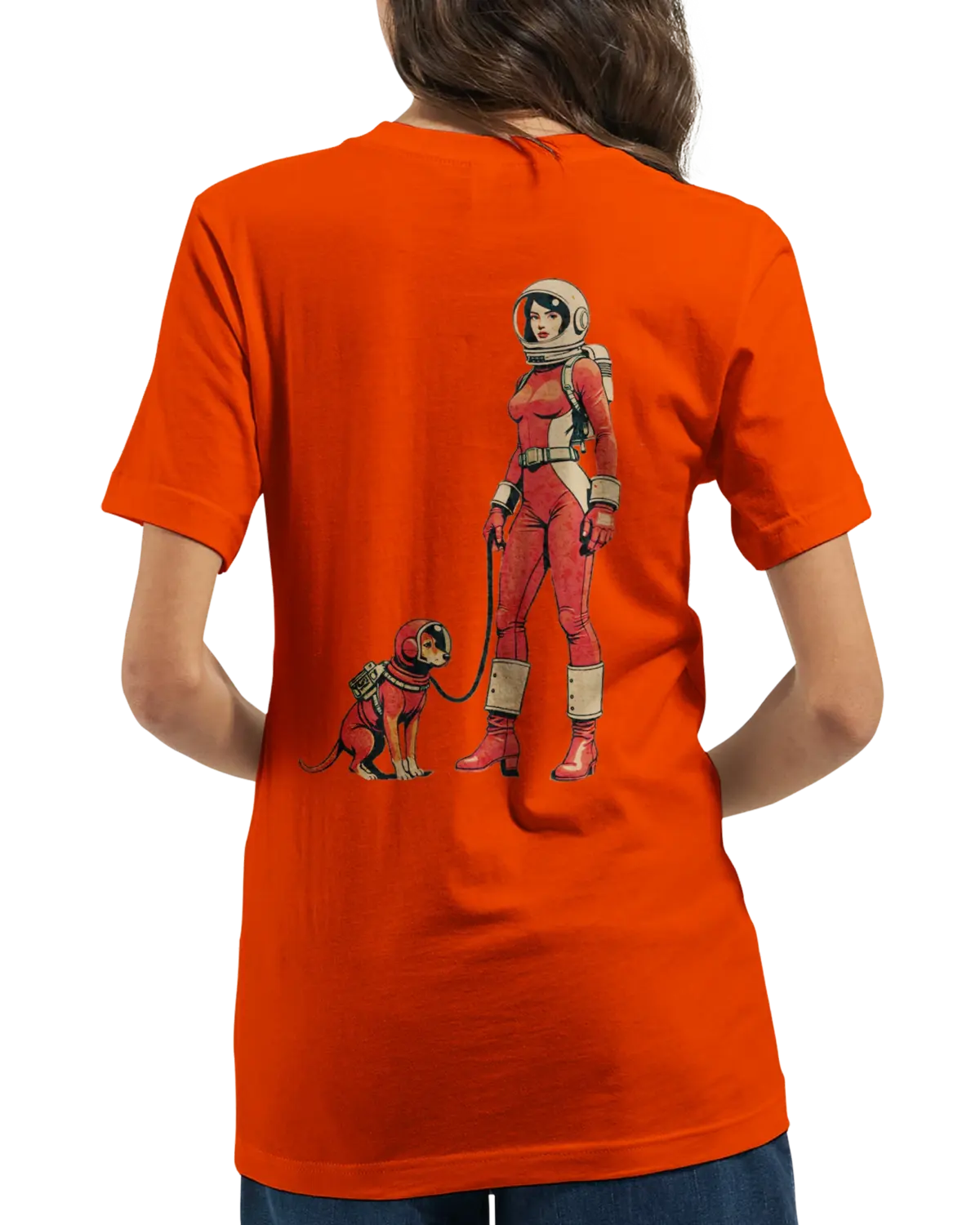 "Cosmic Companions" Premium Unisex Crewneck T-shirt | Bella + Canvas 3001