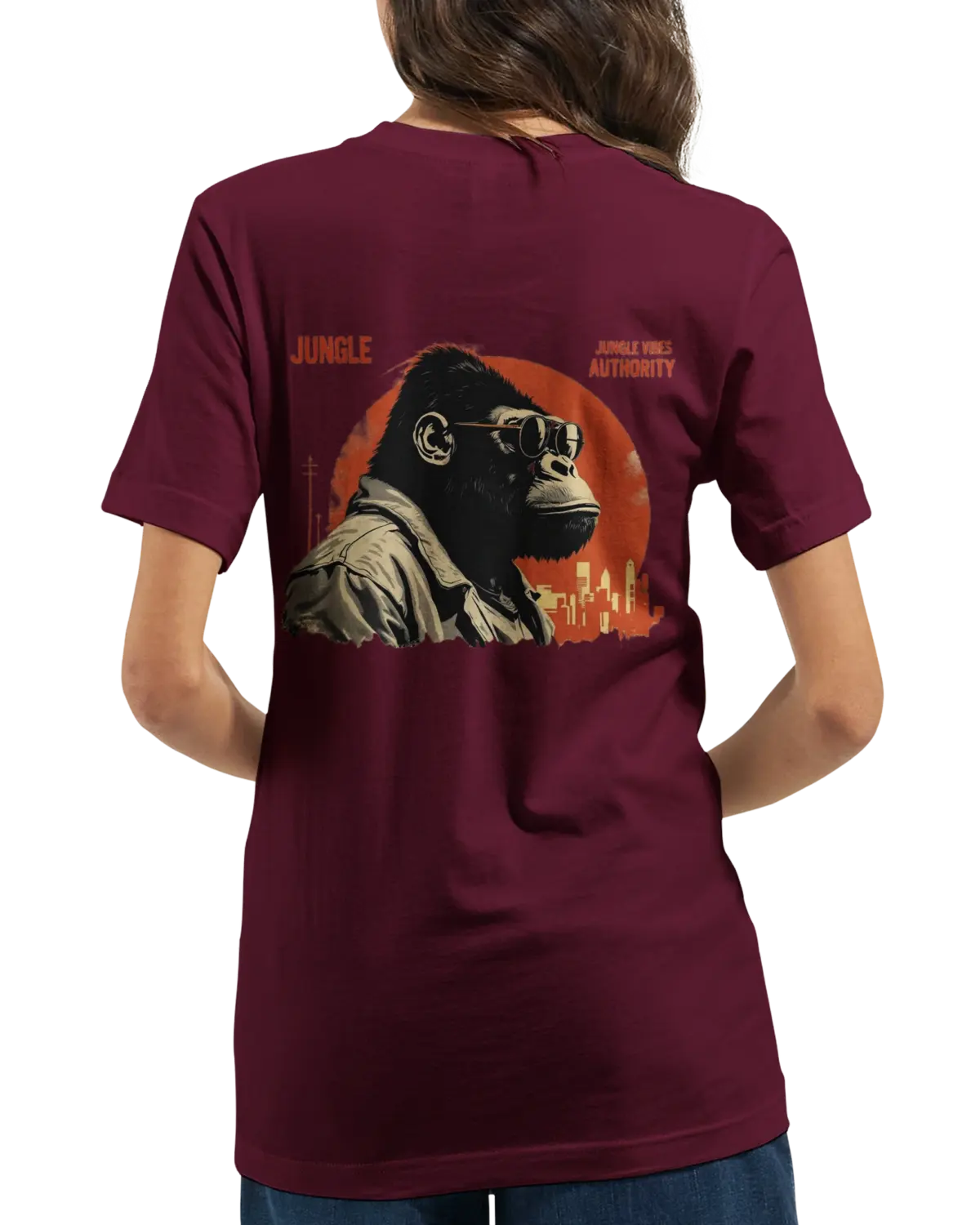 "Jungle authority" Premium Unisex Crewneck T-shirt | Bella + Canvas 3001