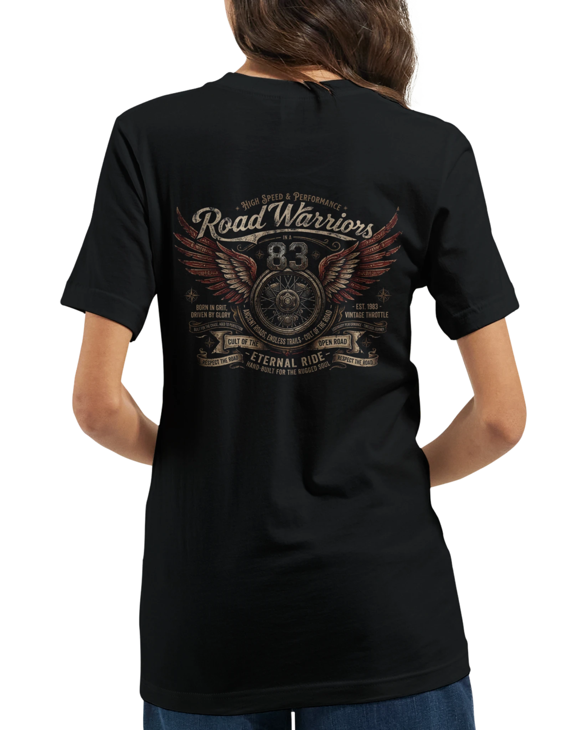 "Road warriors" Premium Unisex Crewneck T-shirt | Bella + Canvas 3001