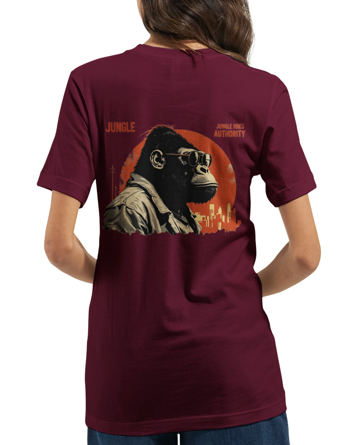 "Jungle authority" Premium Unisex Crewneck T-shirt | Bella + Canvas 3001