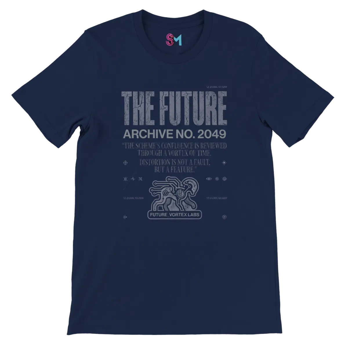"The future" Premium Unisex Crewneck T-shirt | Bella + Canvas 3001