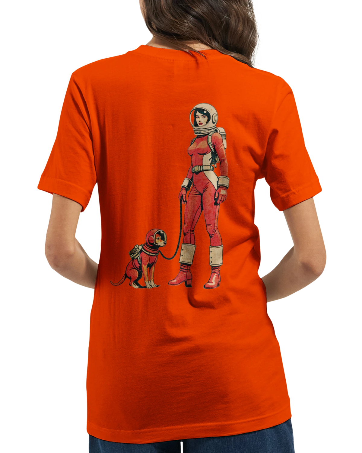 "Cosmic Companions" Premium Unisex Crewneck T-shirt | Bella + Canvas 3001