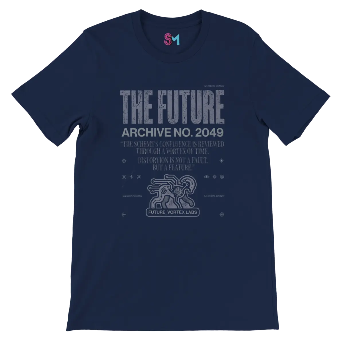 "The future" Premium Unisex Crewneck T-shirt | Bella + Canvas 3001