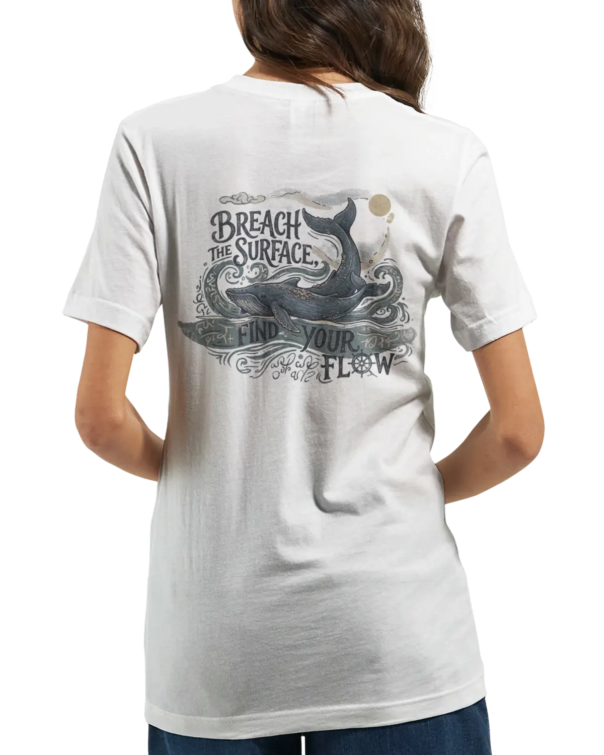 "Find your flow" Premium Unisex Crewneck T-shirt | Bella + Canvas 3001
