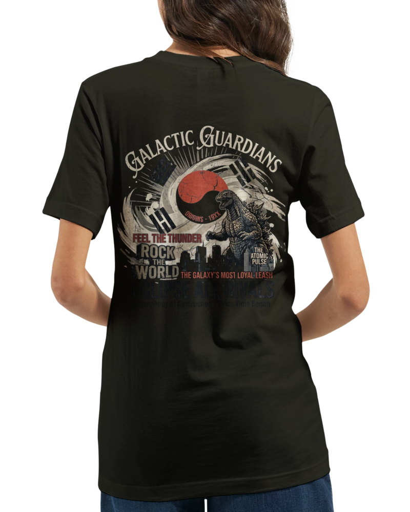 Alternative view of "Galaxy guardians" Premium Unisex Crewneck T-shirt | Bella + Canvas 3001