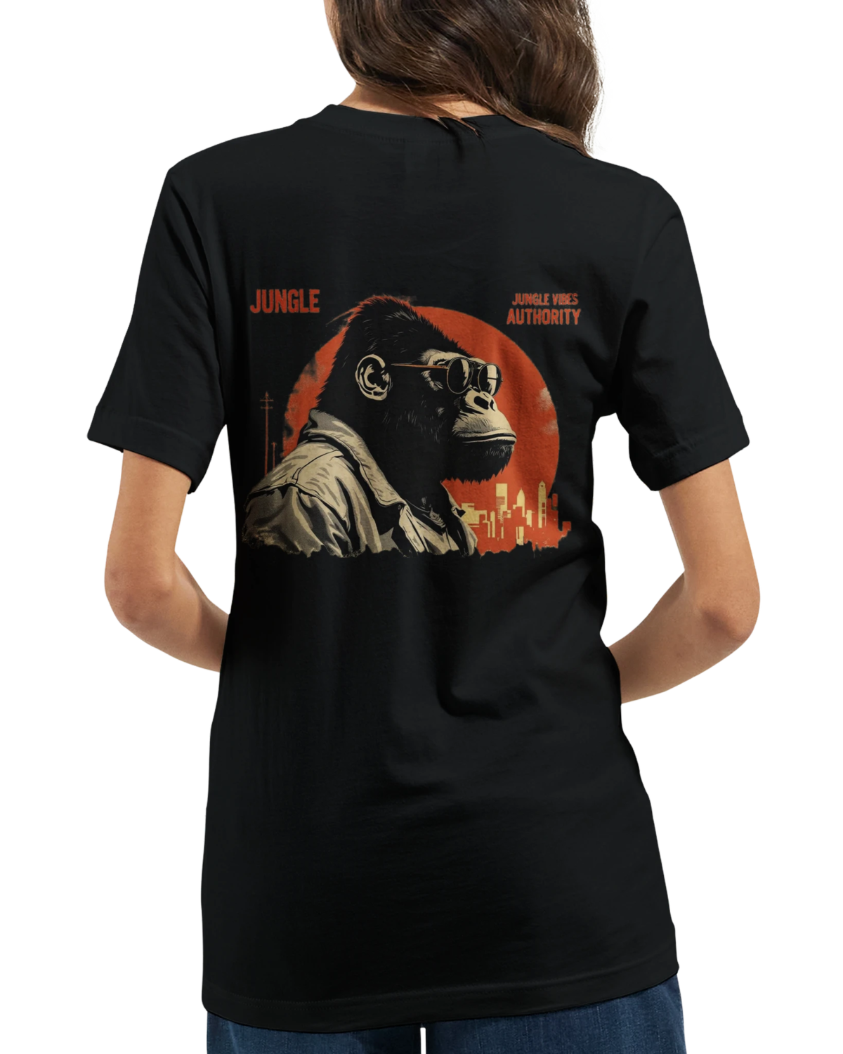 "Jungle authority" Premium Unisex Crewneck T-shirt | Bella + Canvas 3001