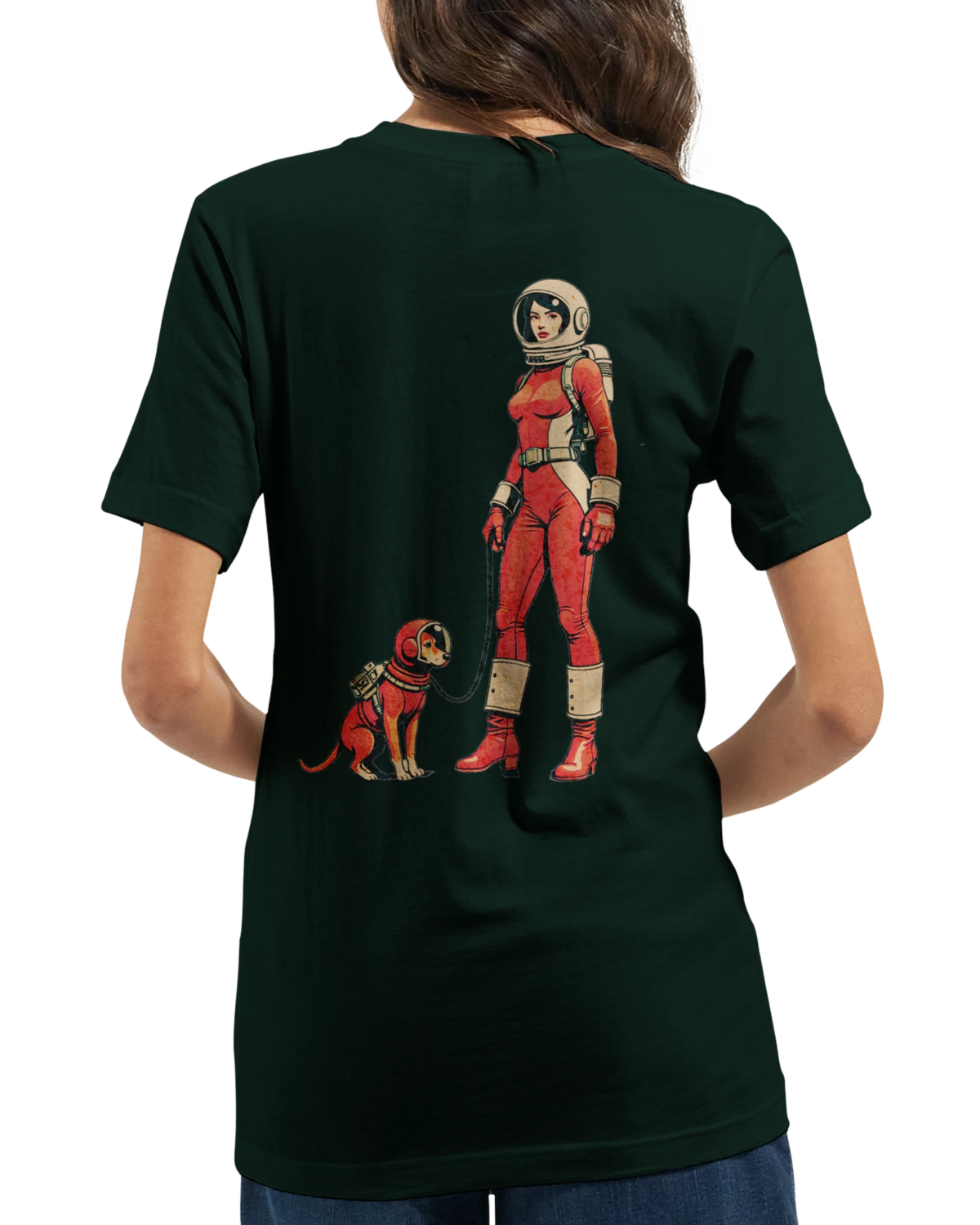 "Cosmic Companions" Premium Unisex Crewneck T-shirt | Bella + Canvas 3001