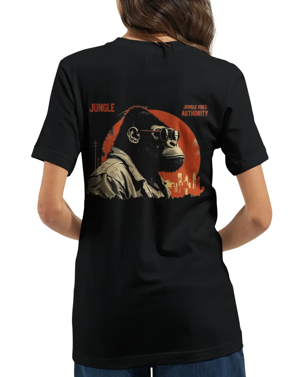 "Jungle authority" Premium Unisex Crewneck T-shirt | Bella + Canvas 3001