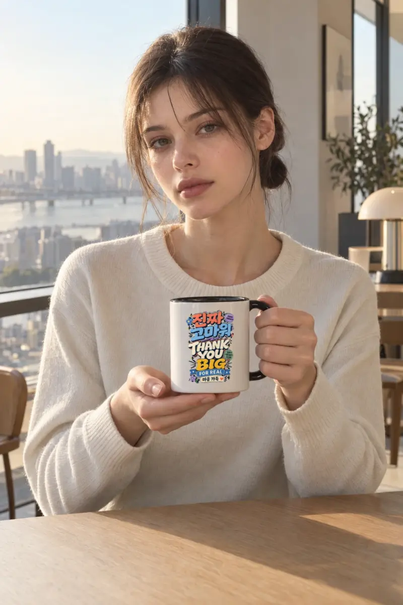 "Good Energy Thanks" 11oz Ceramic Mug