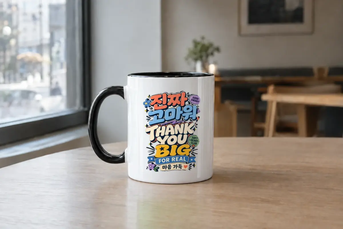 "Good Energy Thanks" 11oz Ceramic Mug