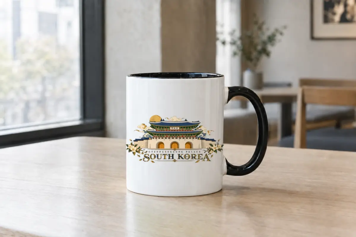 "Gyeongbokgung Palace" 11oz Ceramic Mug