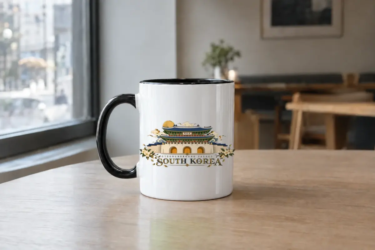 "Gyeongbokgung Palace" 11oz Ceramic Mug