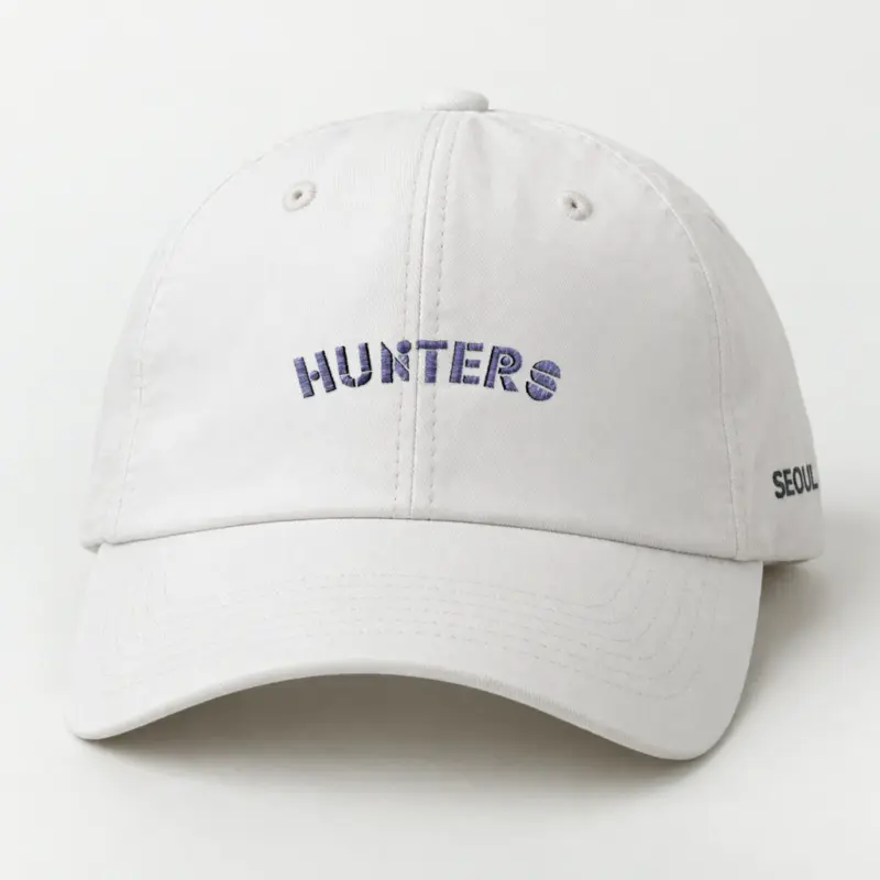 "Hunters Distorted Wordmark" Classic Dad Hat · Embroidered