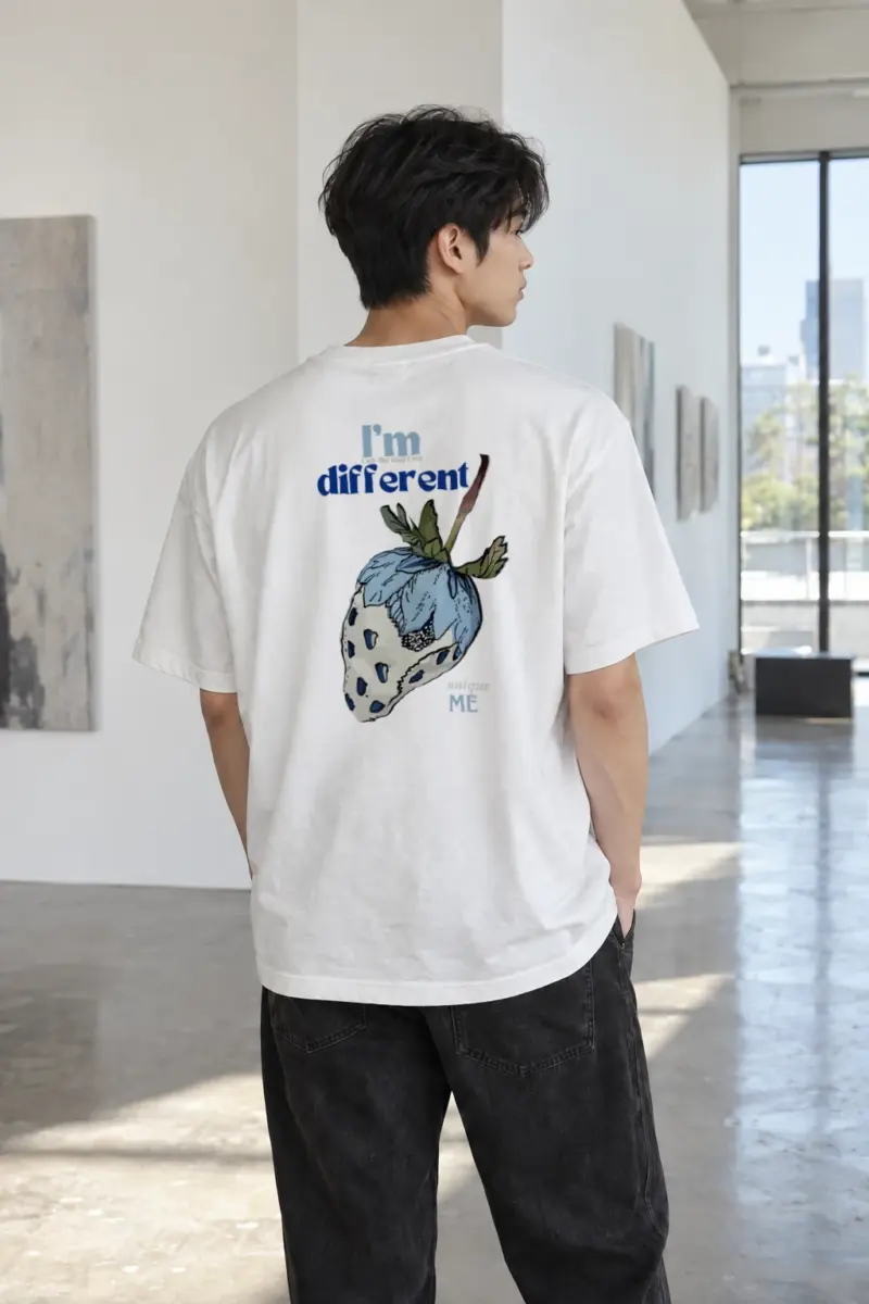 “I am unique” Heavyweight Unisex Crewneck T-shirt | Gildan 5000