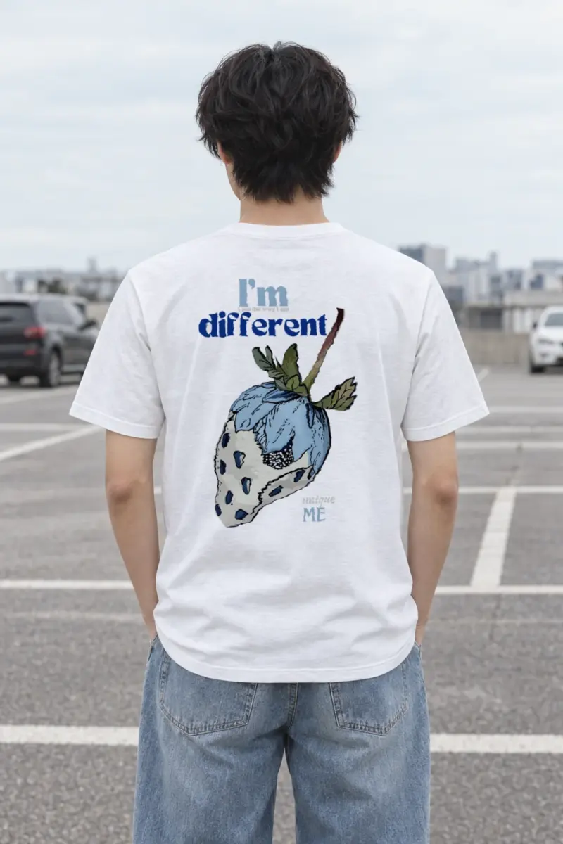 “I am unique” Heavyweight Unisex Crewneck T-shirt | Gildan 5000