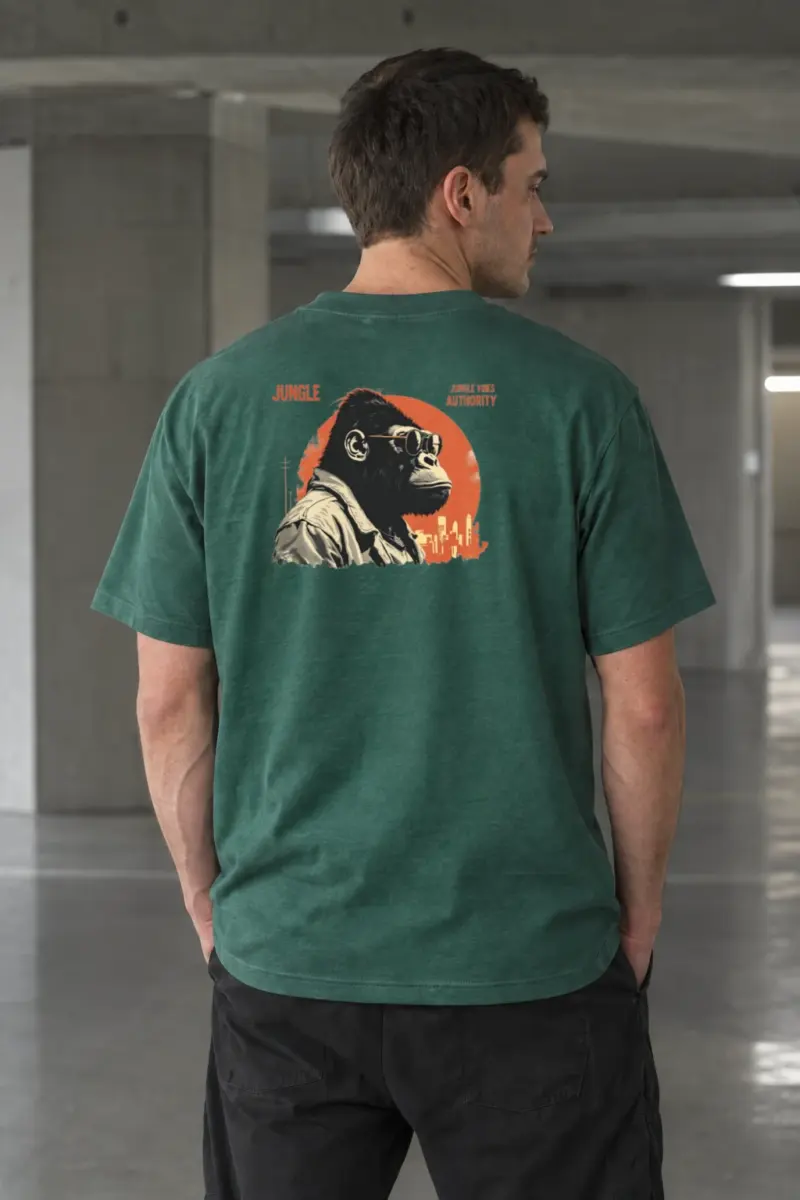 "Jungle authority" Premium Unisex Crewneck T-shirt | Bella + Canvas 3001