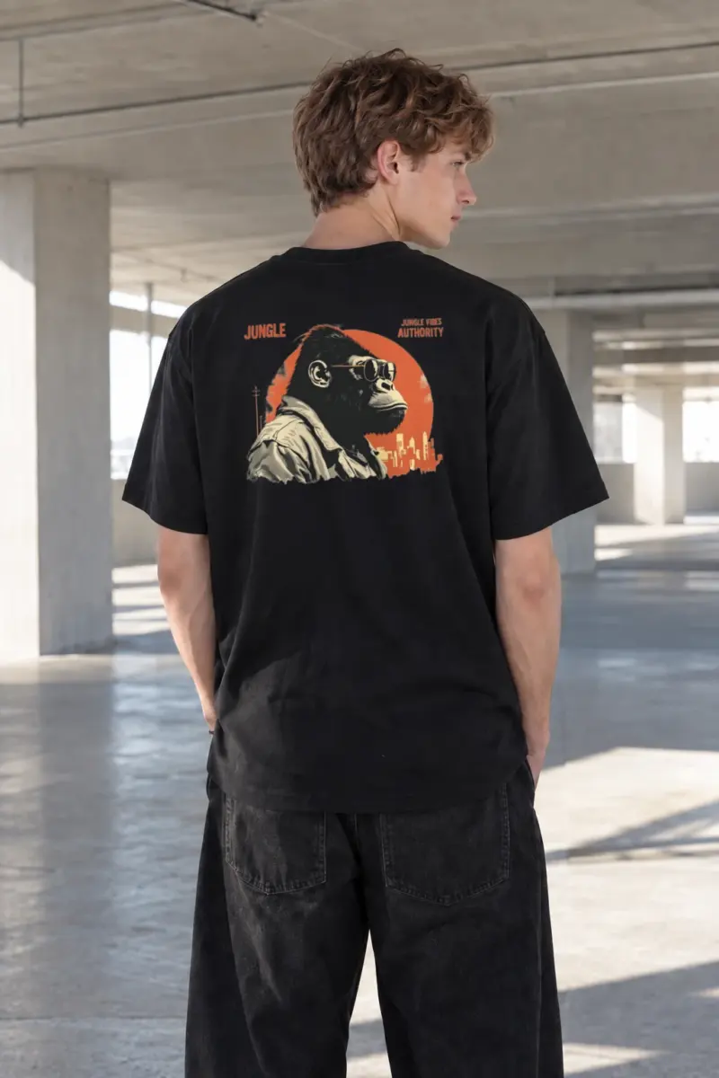 "Jungle authority" Premium Unisex Crewneck T-shirt | Bella + Canvas 3001