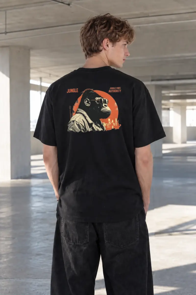 “Jungle authority” Premium Unisex Crewneck T-shirt | Bella + Canvas 3001