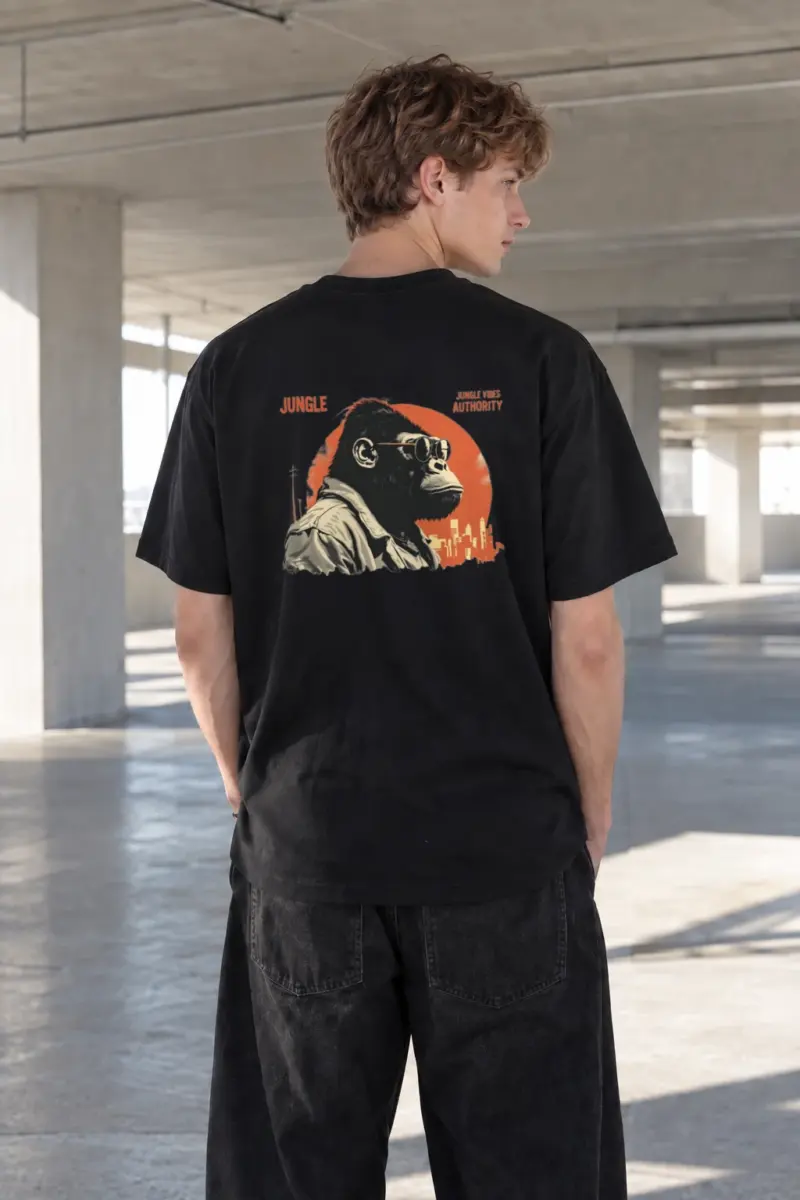 “Jungle authority” Premium Unisex Crewneck T-shirt | Bella + Canvas 3001