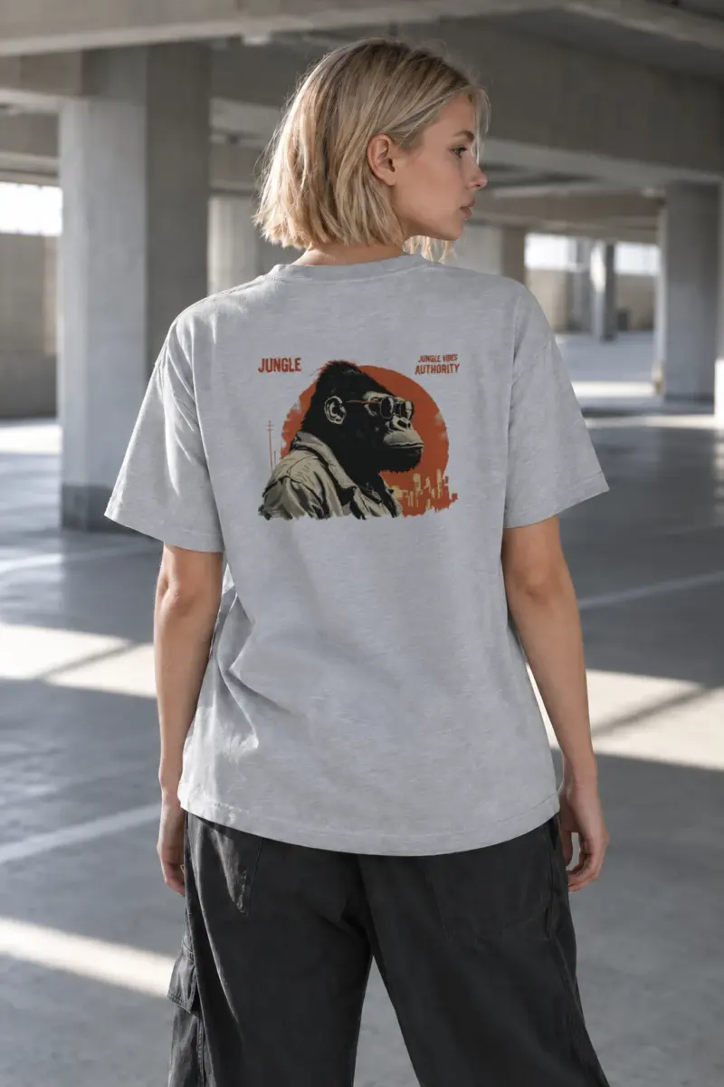 “Jungle authority” Premium Unisex Crewneck T-shirt | Bella + Canvas 3001