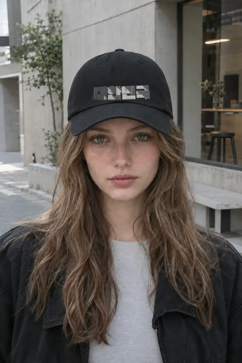 "Korea" Adult Low-Profile Cotton Twill Dad Cap | Yupoong 6245CM