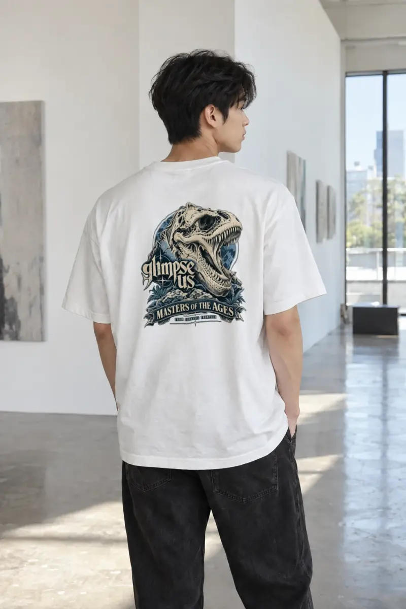 "Masters Of The Ages" Heavyweight Unisex Crewneck T-shirt | Gildan 5000