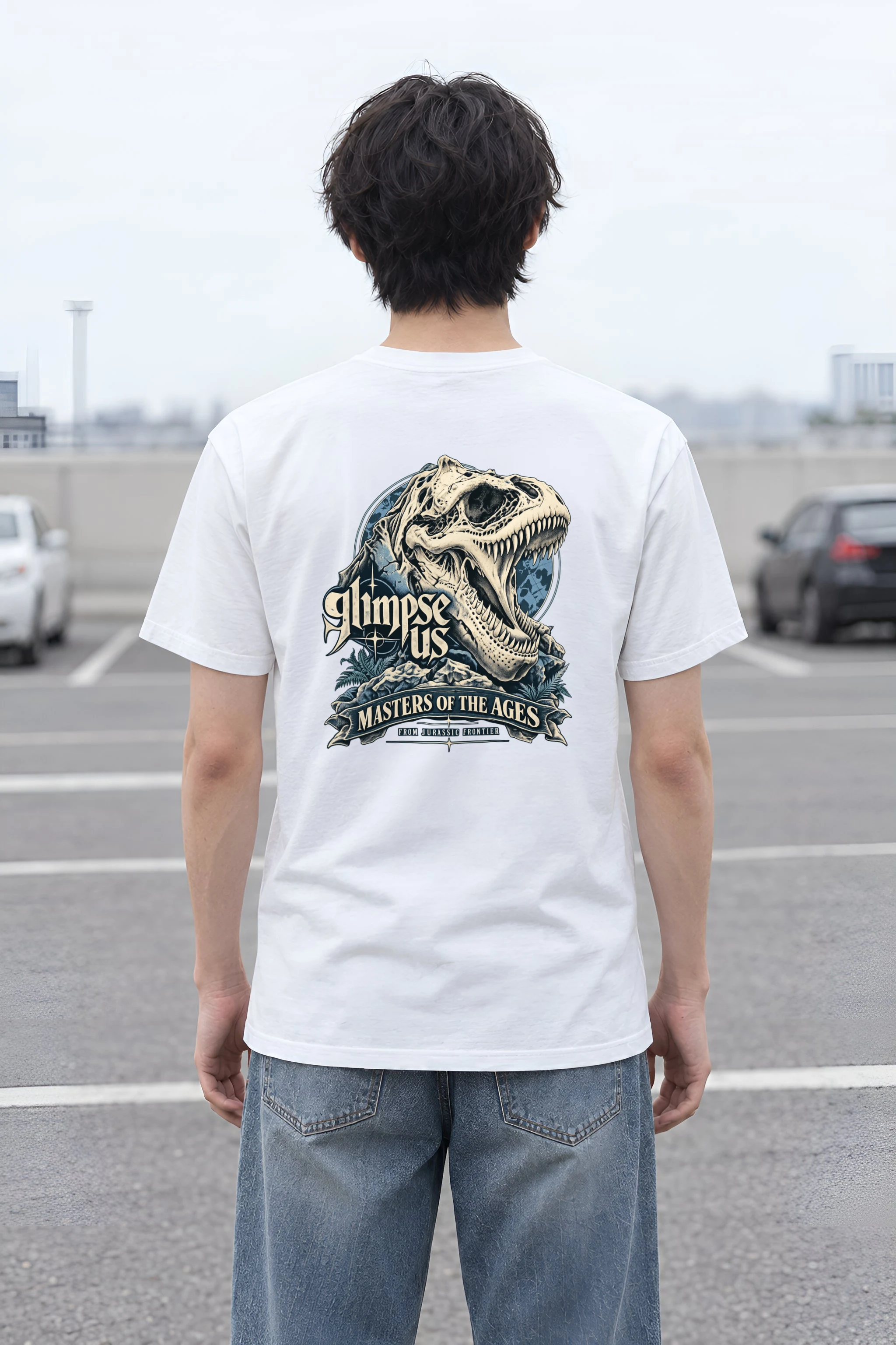 "Masters Of The Ages" Heavyweight Unisex Crewneck T-shirt