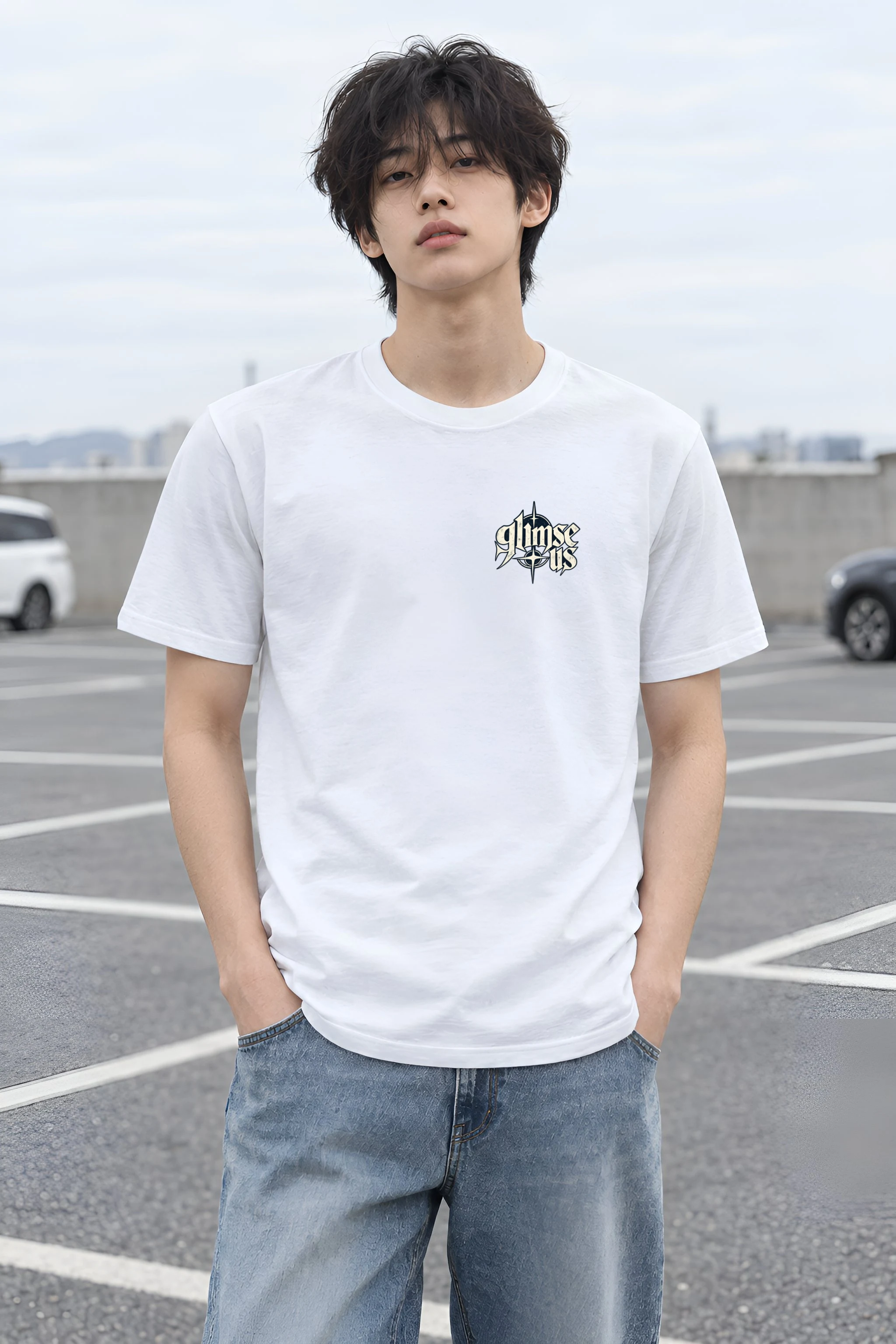 "Masters Of The Ages" Heavyweight Unisex Crewneck T-shirt